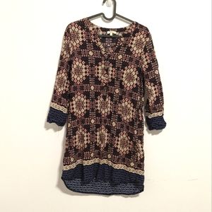 Kori boho tunic shirt or dress size small